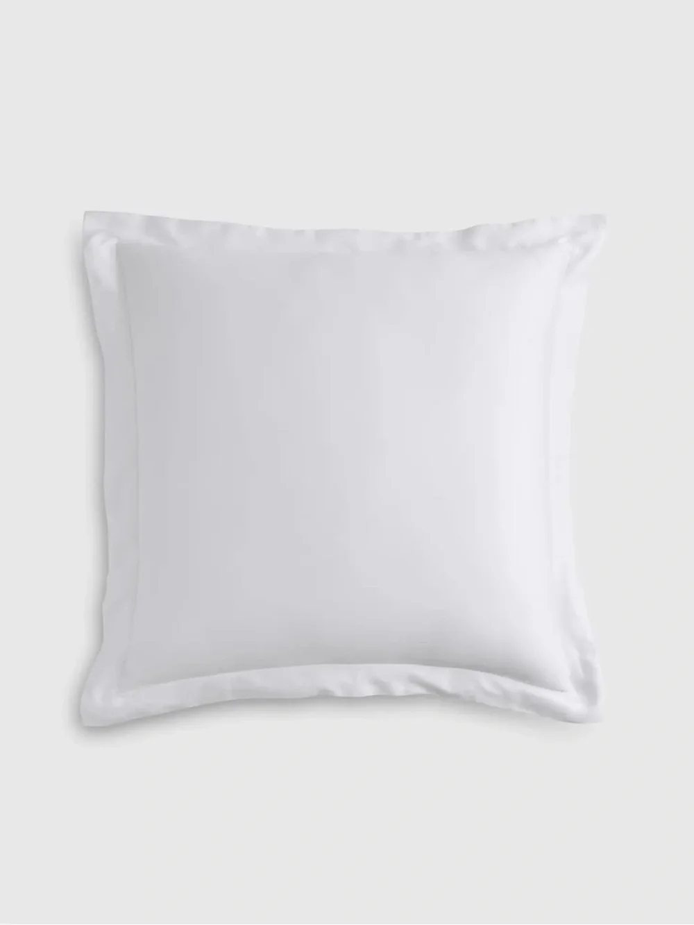 Quince Signature Giza Cotton Sateen Euro Sham in White 🤍